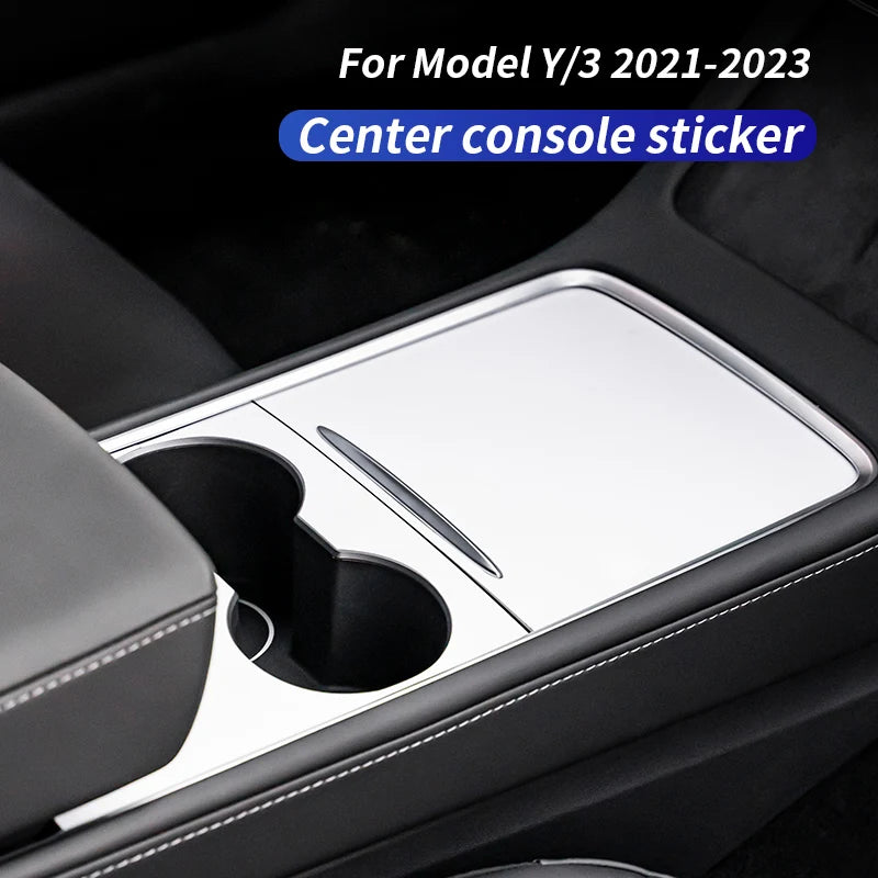 Center Console Protective Sticker for Tesla Model 3 and Model Y 2021-2025