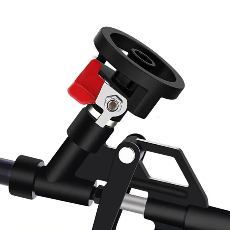 Expanding foam gun, professional insulation and caulking applicator