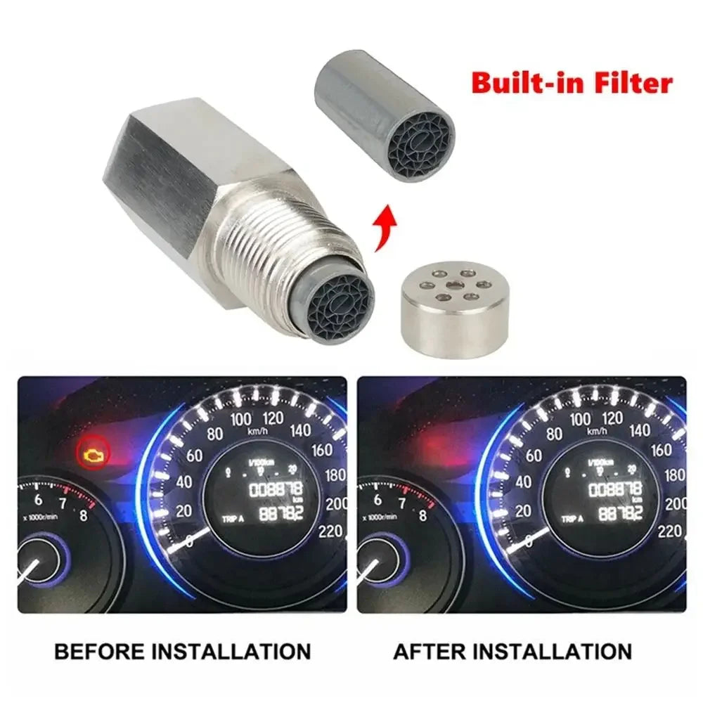 Universal O2 Sensor Spacer M18x1.5 CEL Fix P0420 P0430 - image 5