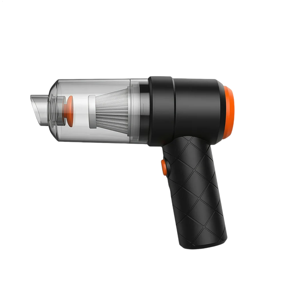 Portable Cordless Car Vacuum - High Power Handheld Cleaner for Auto Interior, Seat & Upholstery, Mini Vacuum for Home, Office
