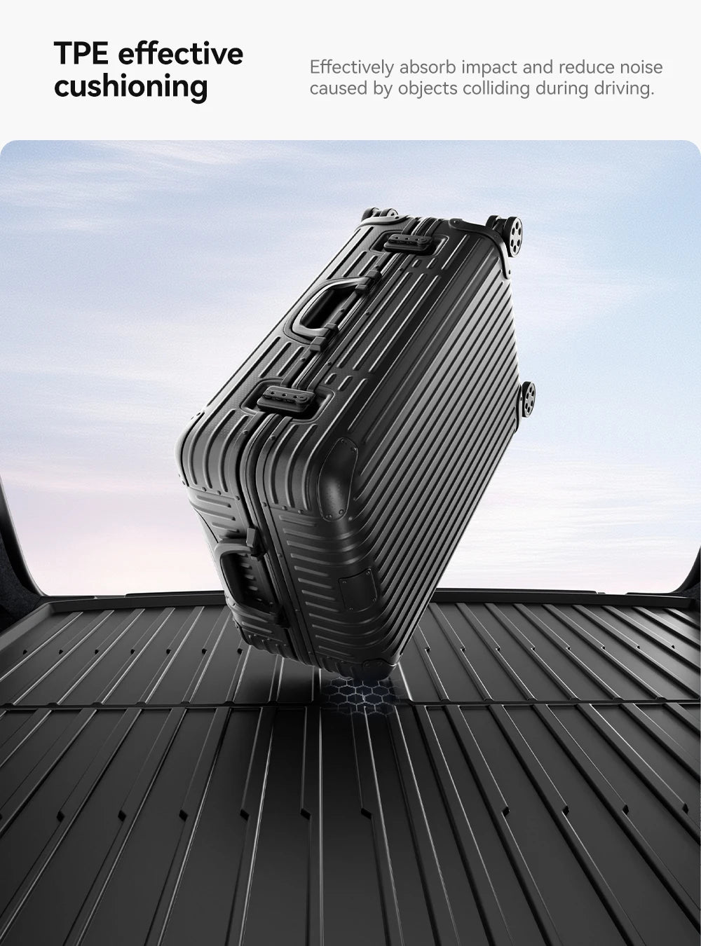 All-Weather TPE Trunk Mat for Model Y and Model 3