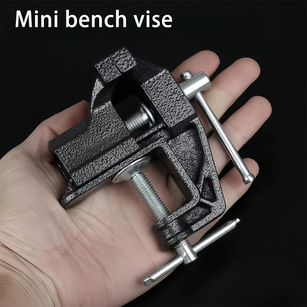 Heavy-Duty Small Bench Vise – Workbench Industrial Grade