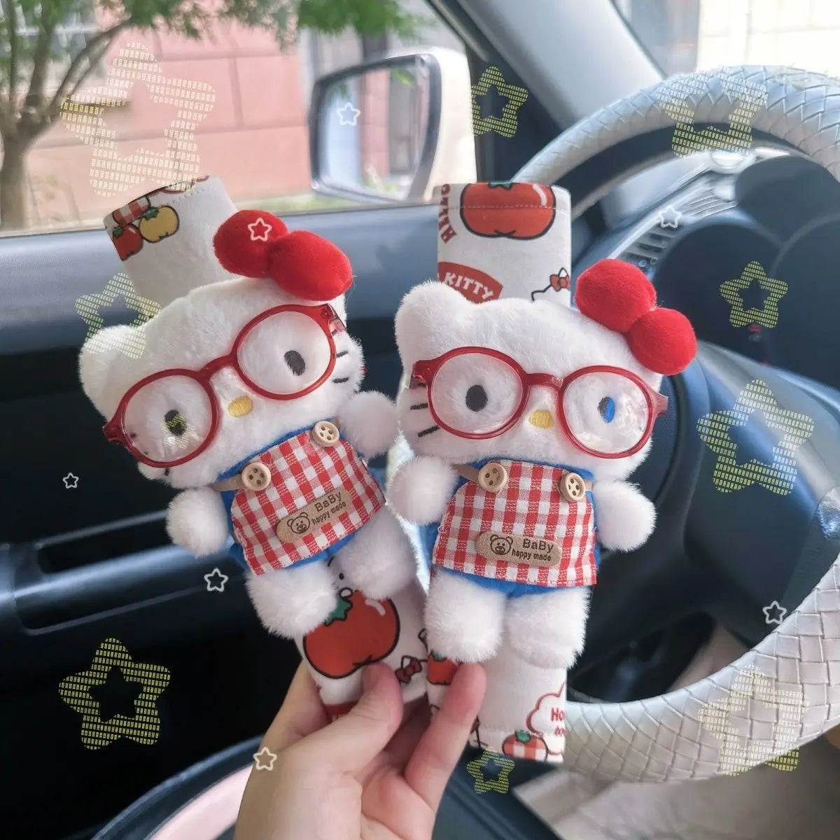 Hello Kitty Seat Belt Shoulder Pad Cover - image 7