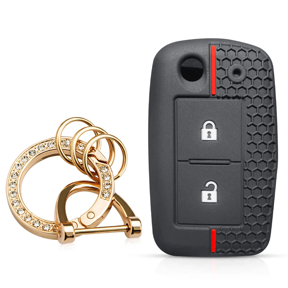 Silicone Key Fob Cover Case for Mitsubishi Triton 2024-2025
