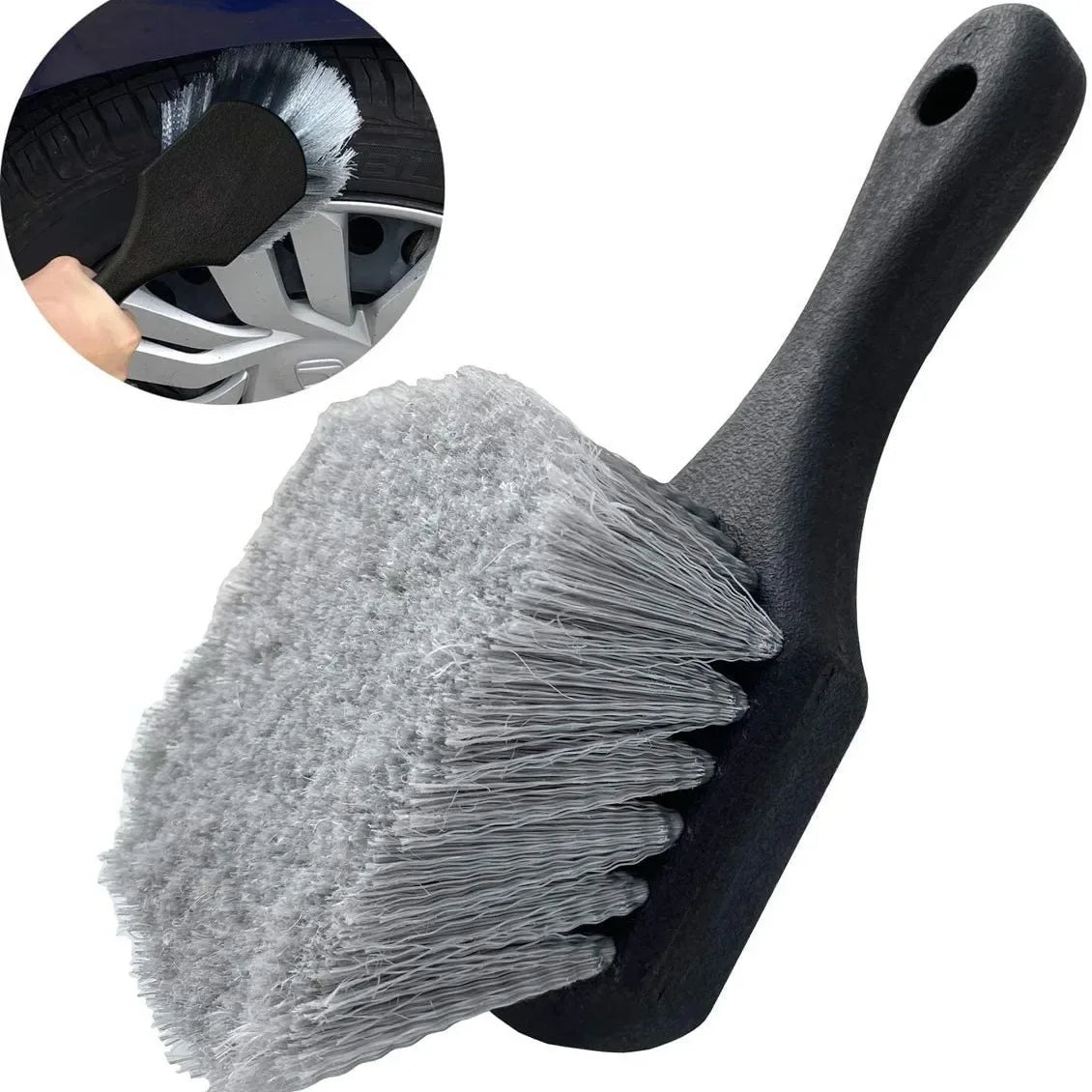 Car Tire Wheel Rim Cleaning Brush Detailing Brushes Wash Towel Kit Universal Wheel Tire Cleaning Accessories