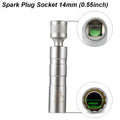 Spark Plug Socket Wrench Adapter 14mm 16mm Install Replace Repair Kit Swivel Torque Magnetic Remove Removal Gap Tool