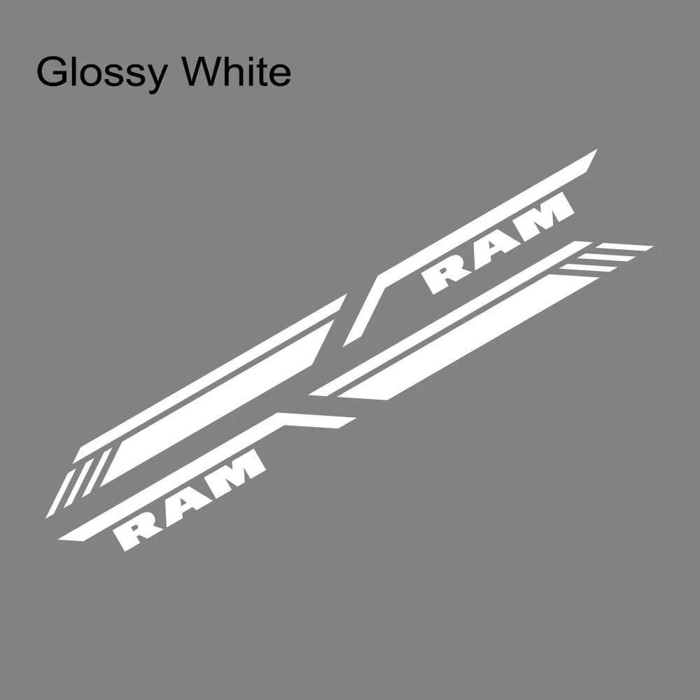 Custom Vinyl Bed Side Stripe Decals for Dodge RAM Trucks - image 18