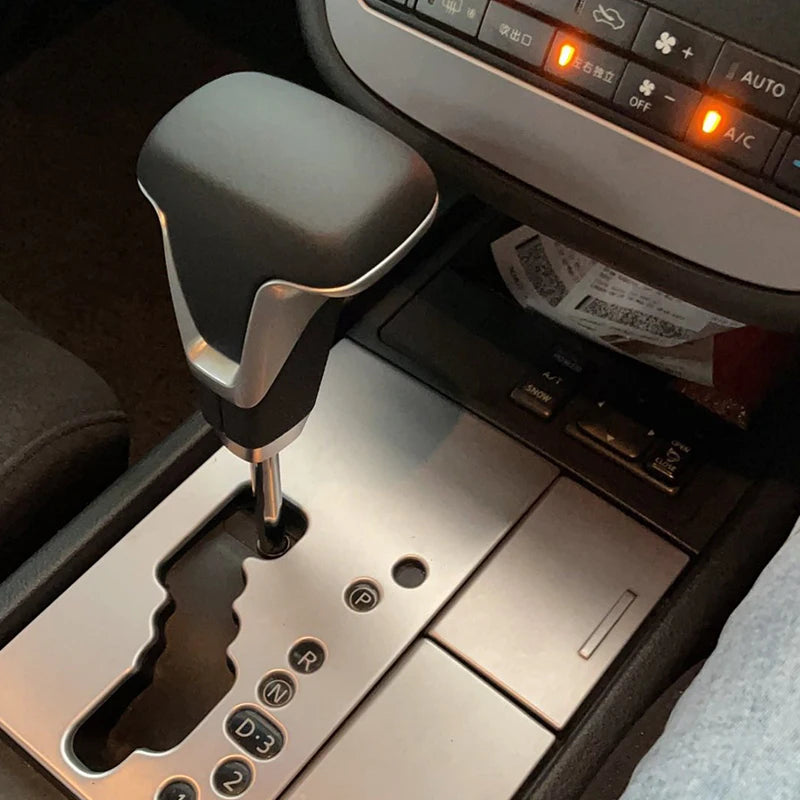 Premium Leather Gear Shift Knob for Toyota Land Cruiser RAV4 Corolla - image 3