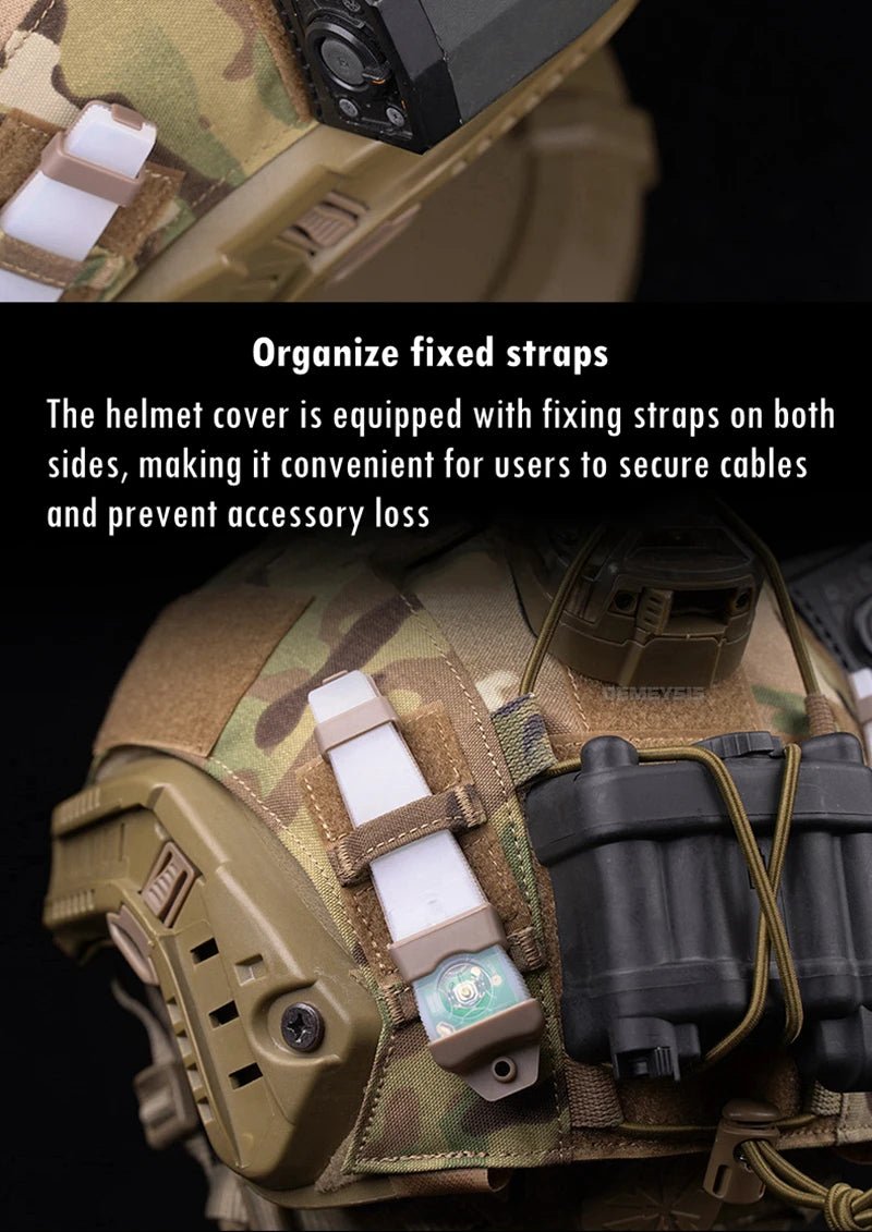 Camouflage Helmet Cover for FAST Tactical Helmets - image 13