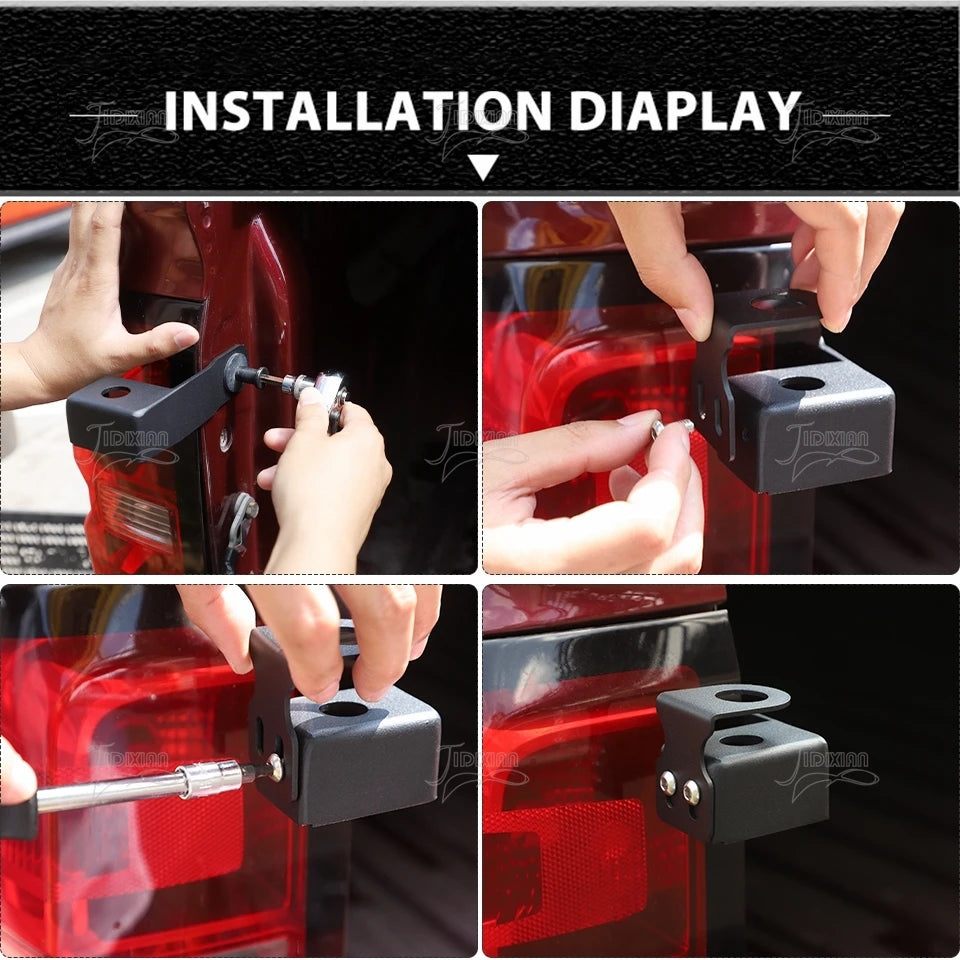 Tailgate Antenna Mount for 2014-2018 Chevy Silverado GMC Sierra - image 11