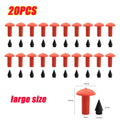 Heavy Duty Tubeless Tire Repair Kit with Plug Gun for Car Motorcycle - image 9
