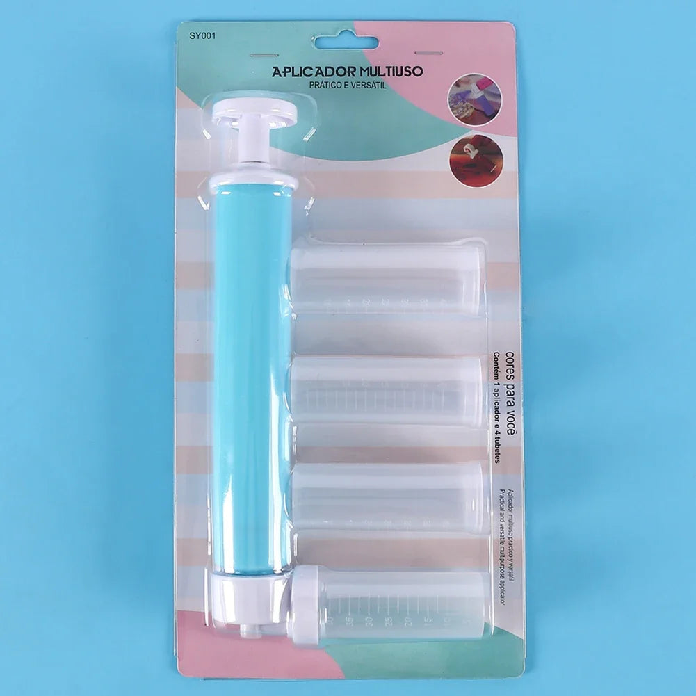 Manual Airbrush Kit For Cake Decorating DIY Baking Spray Tool Cupcake Cookies Desserts