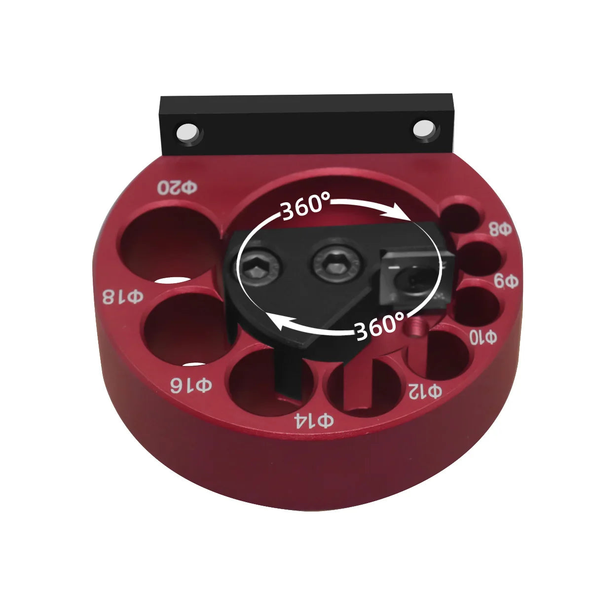 8-Hole Dowel Maker Jig Kit 8-20mm with Carbide Blades for Woodworking - image 12