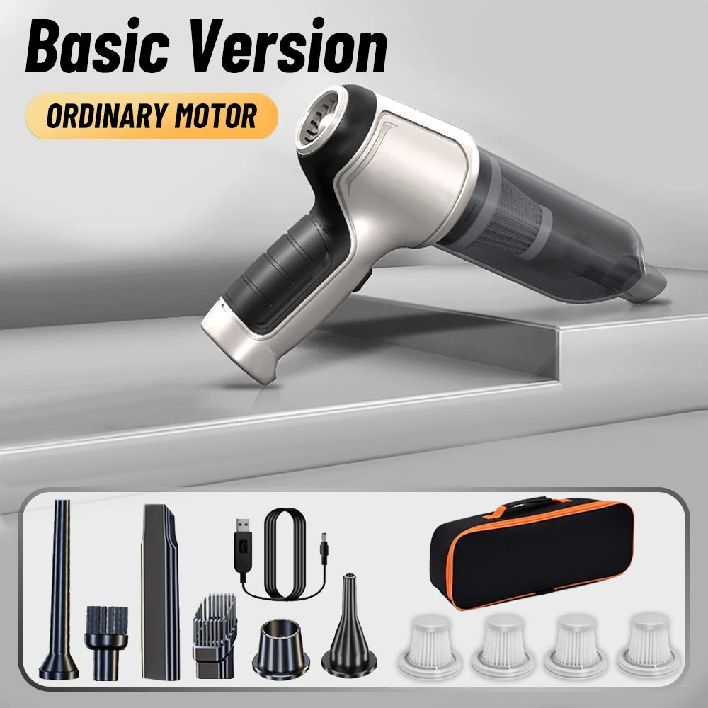Car Vacuum Cleaner Auto Cordless Cleaner Robot Wireless Cleaning Machine Automotive Home Appliance Tools Strong Suction Cleaners