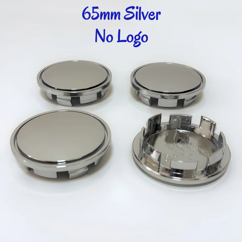 Universal Hub Caps 4-Piece Set - ABS PVC Blank Wheel Covers 48-68mm - image 15