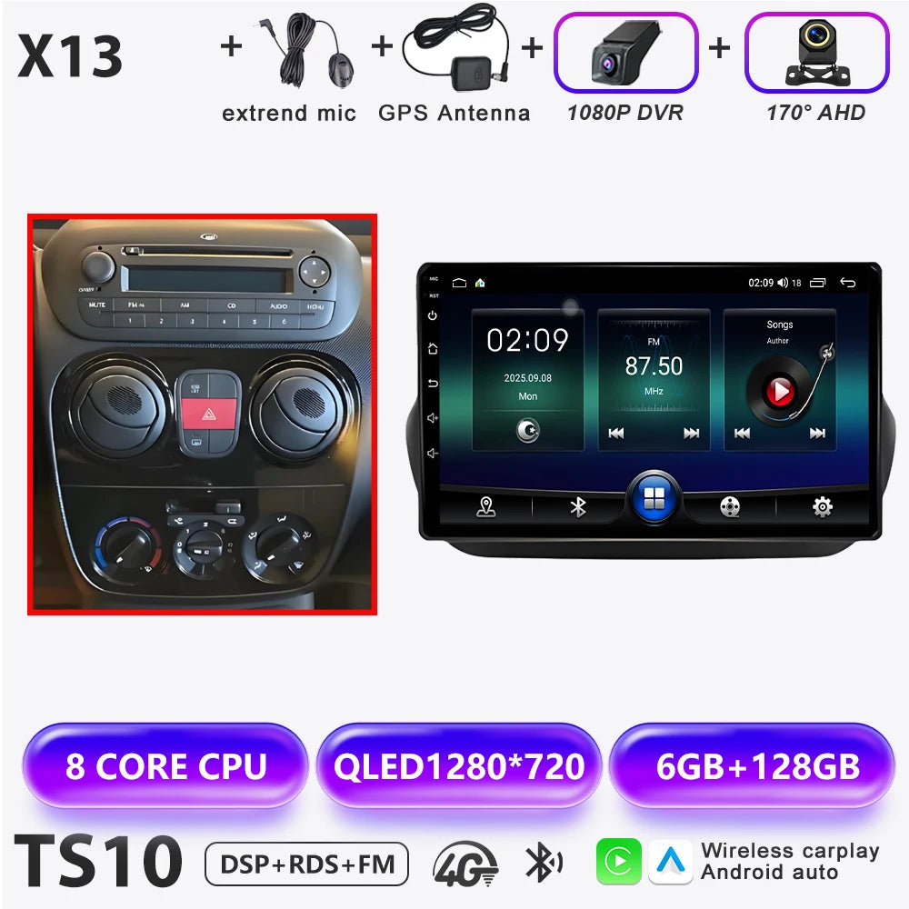 Android 16 Car Multimedia Player for Fiat Citroen Peugeot - image 15