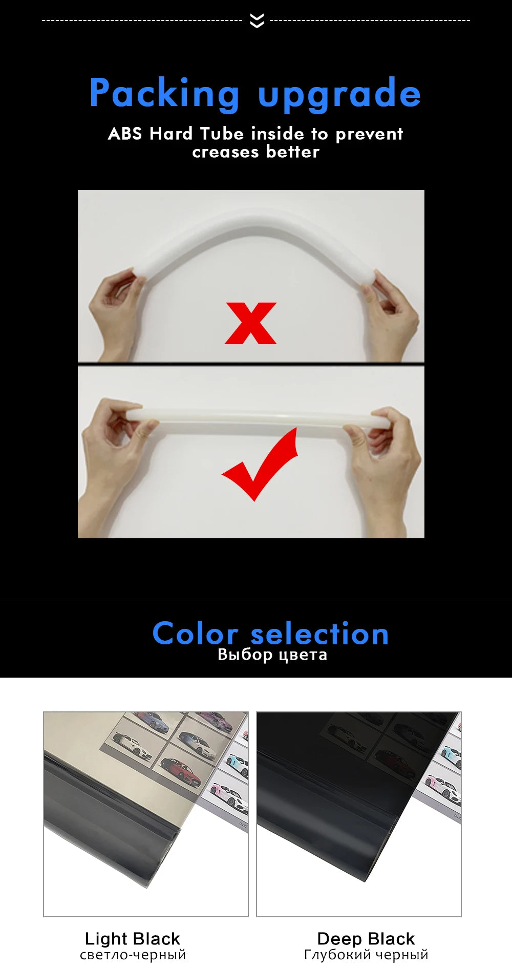 Headlight and Taillight Tint Film, 50 x 200cm