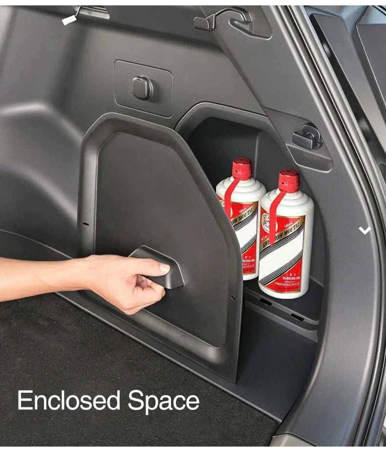 Trunk Side Storage Divider Cover for Toyota RAV4 2026