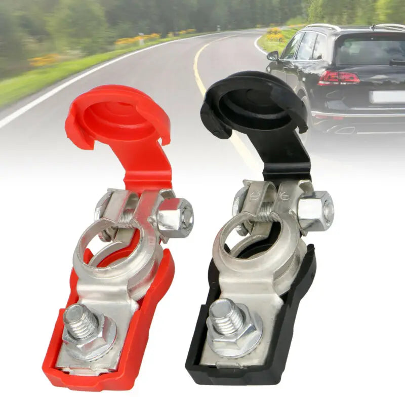 2-Pack Universal Battery Terminal Clamps for Car & Truck
