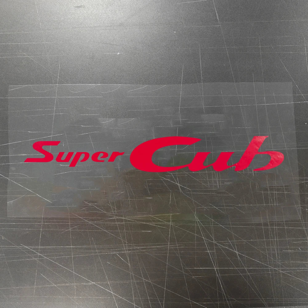 Motorcycle Vinyl Decals for Honda Super Cub 110, C125 and CT125 - view 40