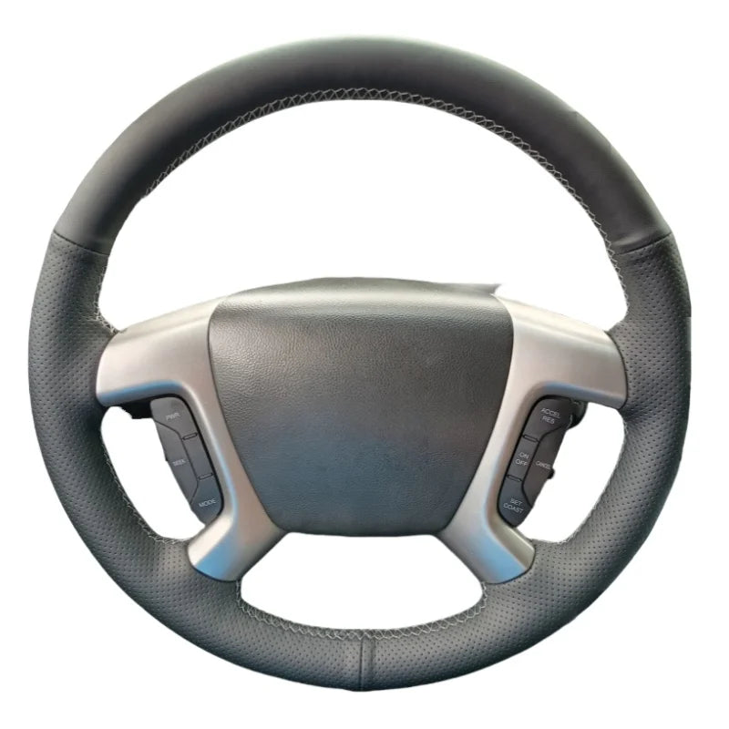 Microfiber Leather Steering Wheel Cover for Chevy/GMC Truck - image 2