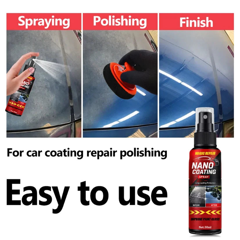 Graphene Nano-Ceramic Coating Kit for Car Paint