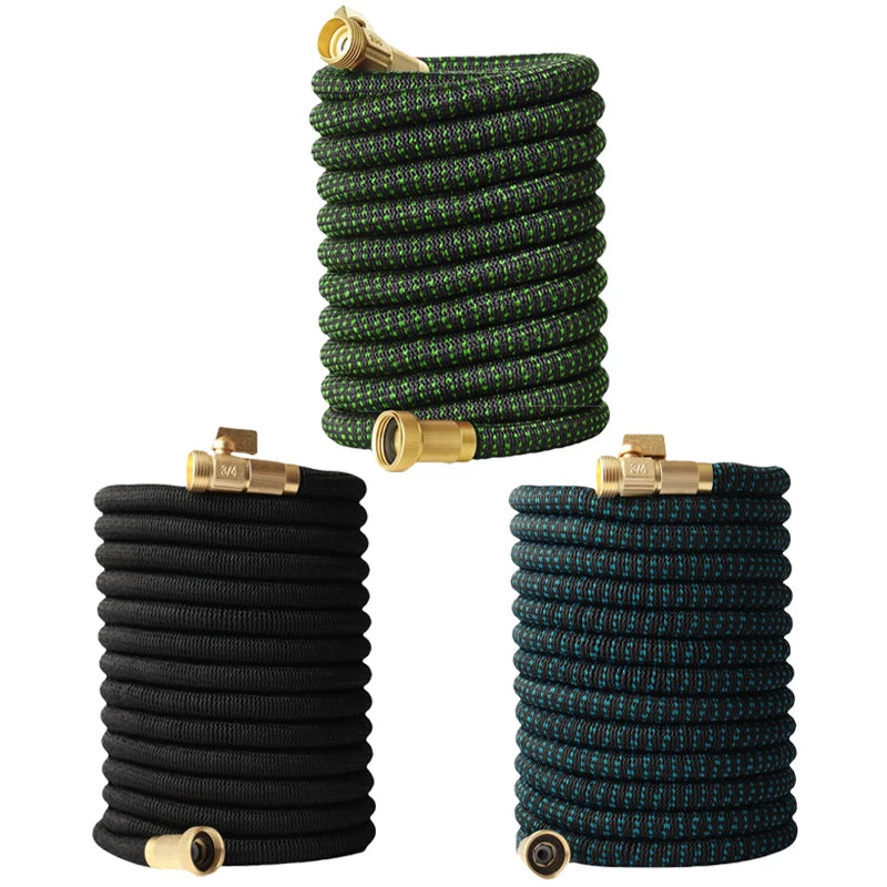 Expandable Garden Hose with 3/4" Threaded Joint – Anti-Twist, Leak-Proof