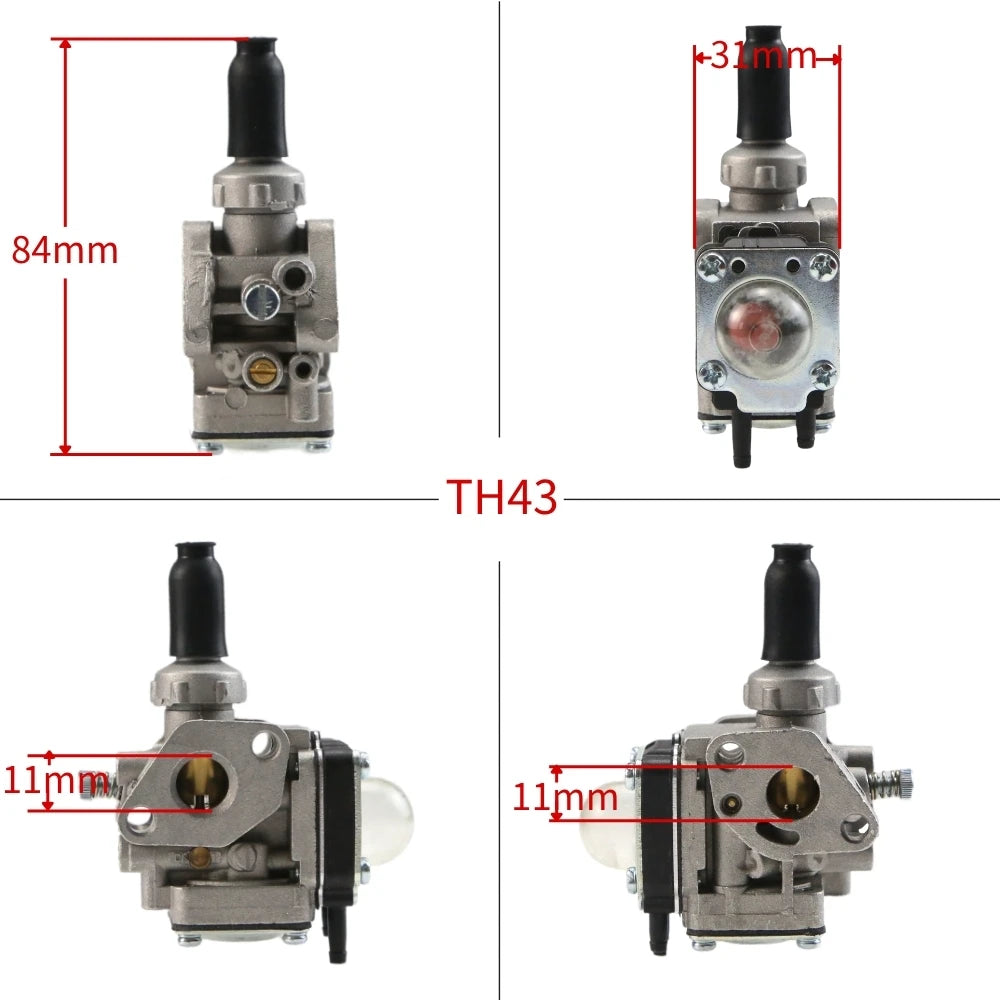 Carburetor for Kawasaki TH43 TH48 Lawn Mower Engine - image 6