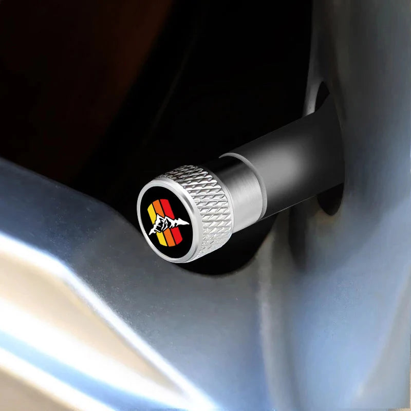 TRD Style Aluminum Valve Stem Caps for Toyota Tacoma & Tundra (4-Pack) - image 2