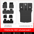 All-Weather TPE Floor Mats & Cargo Liner for Tesla Model Y 2025+ - image 23