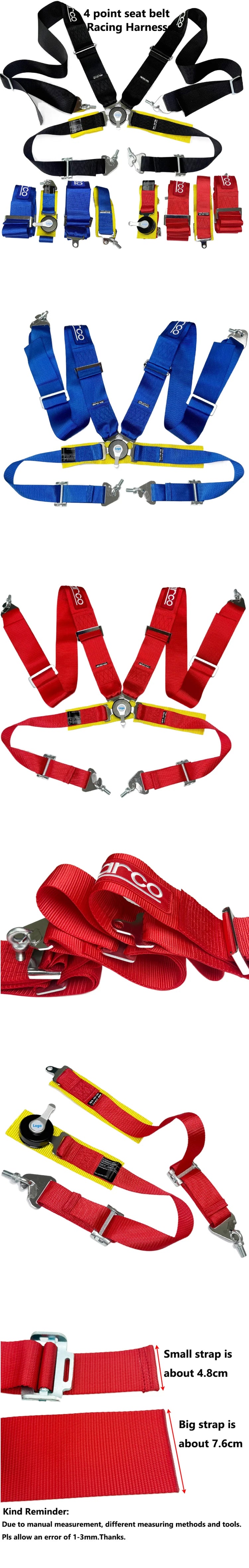 4-Point Snap-In Racing Harness Seat Belt - image 7