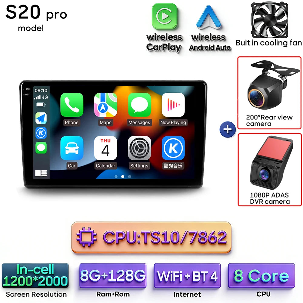 Android Car Stereo Citroen C4 Grand Picasso 2006-2013 9" GPS CarPlay - image 22