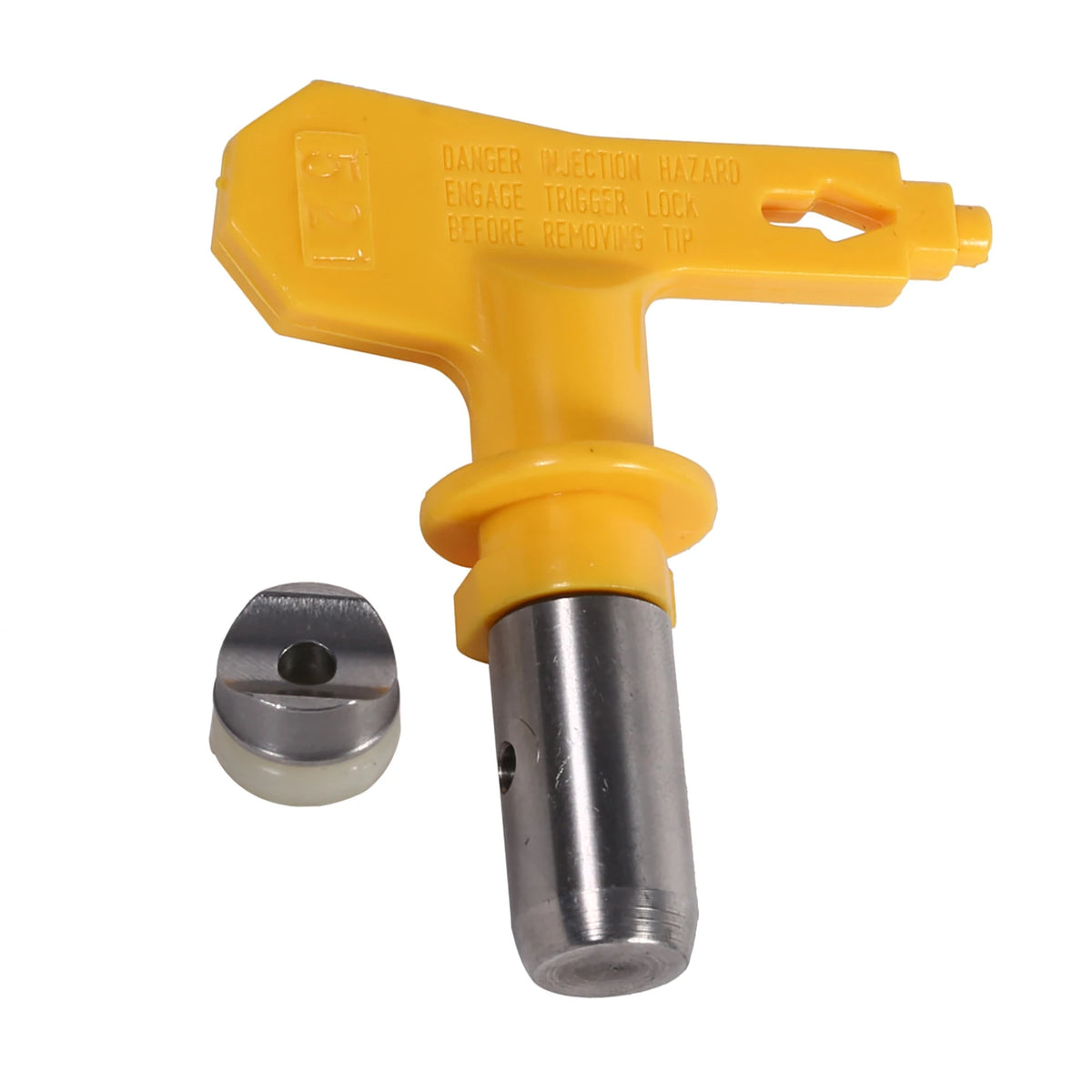 Reversible Tungsten Steel Airless Paint Spray Gun Tip Nozzle Accessory Home Garden