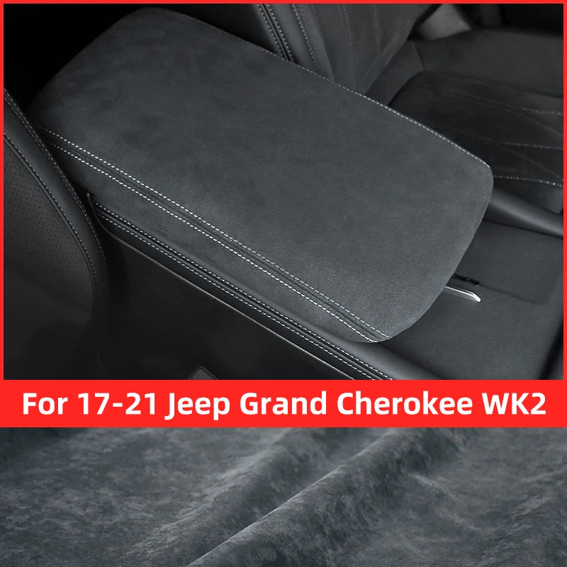 Car Accessories For Jeep Grand Cherokee WK2 2011-2015 2016 2017 2018 2019 2020 2021 Central Control Armrest Box protective Cover