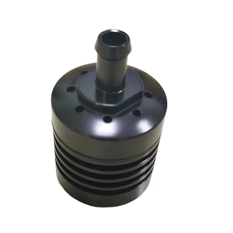 Vented Gearbox Oil Collector Breather Catch Can, Black - view 3