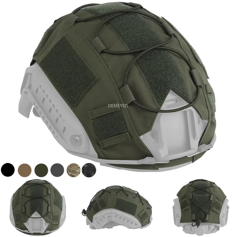Camouflage Helmet Cover for FAST Tactical Helmets