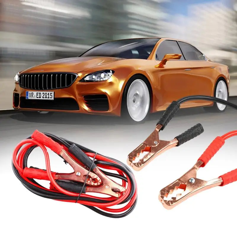 Car Battery Cable 500A Car Jumper Cables Jumper Cables For Car Battery Heavy Duty Automotive Battery Cable For Jump Starting