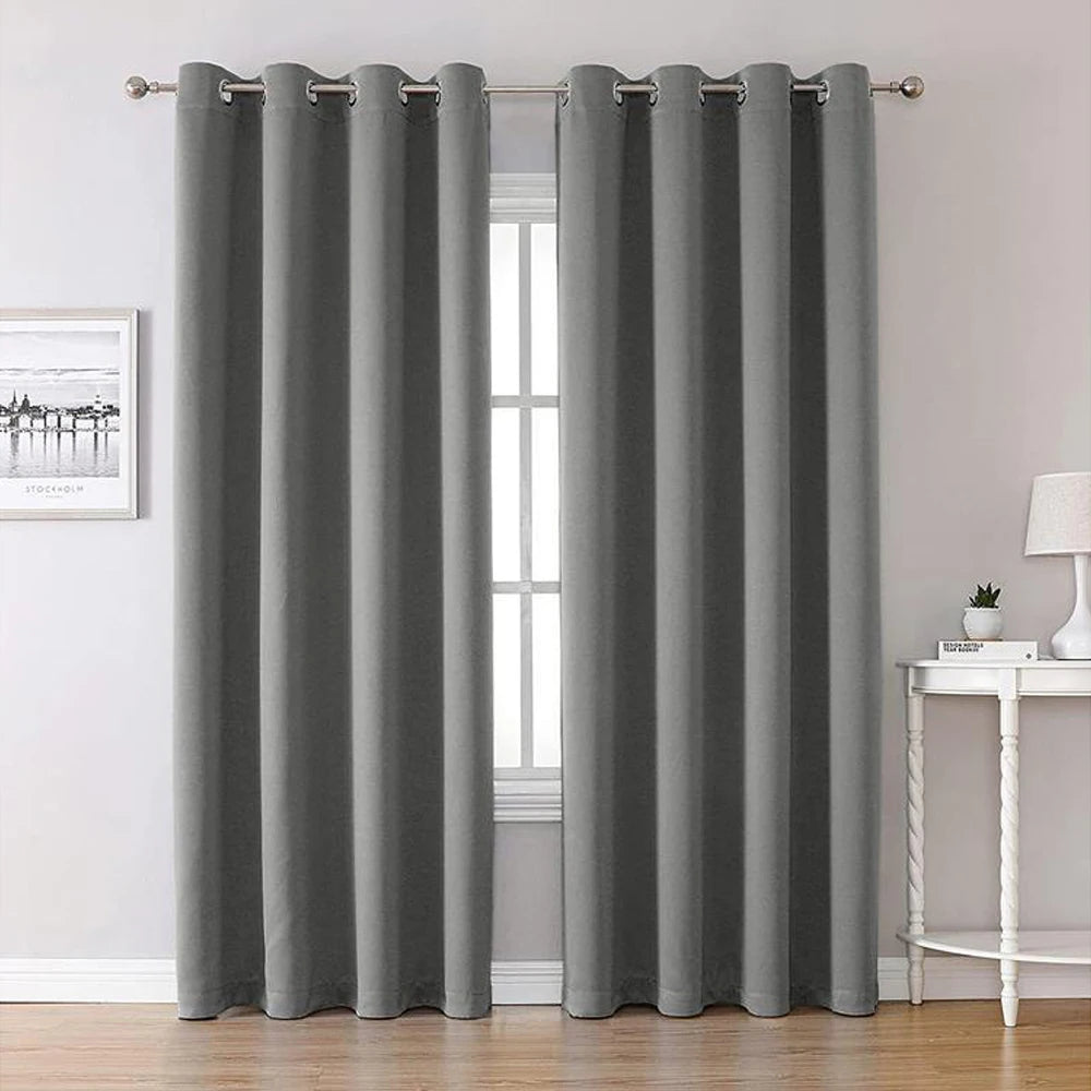 Insulated Blackout Curtains with Inner Lining