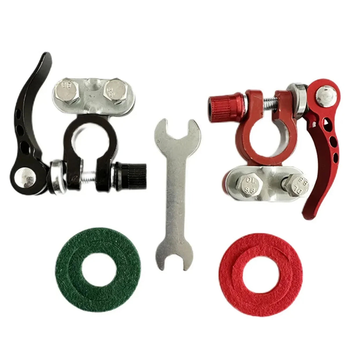 Quick Release Car Battery Terminal Connectors, 12V and 24V