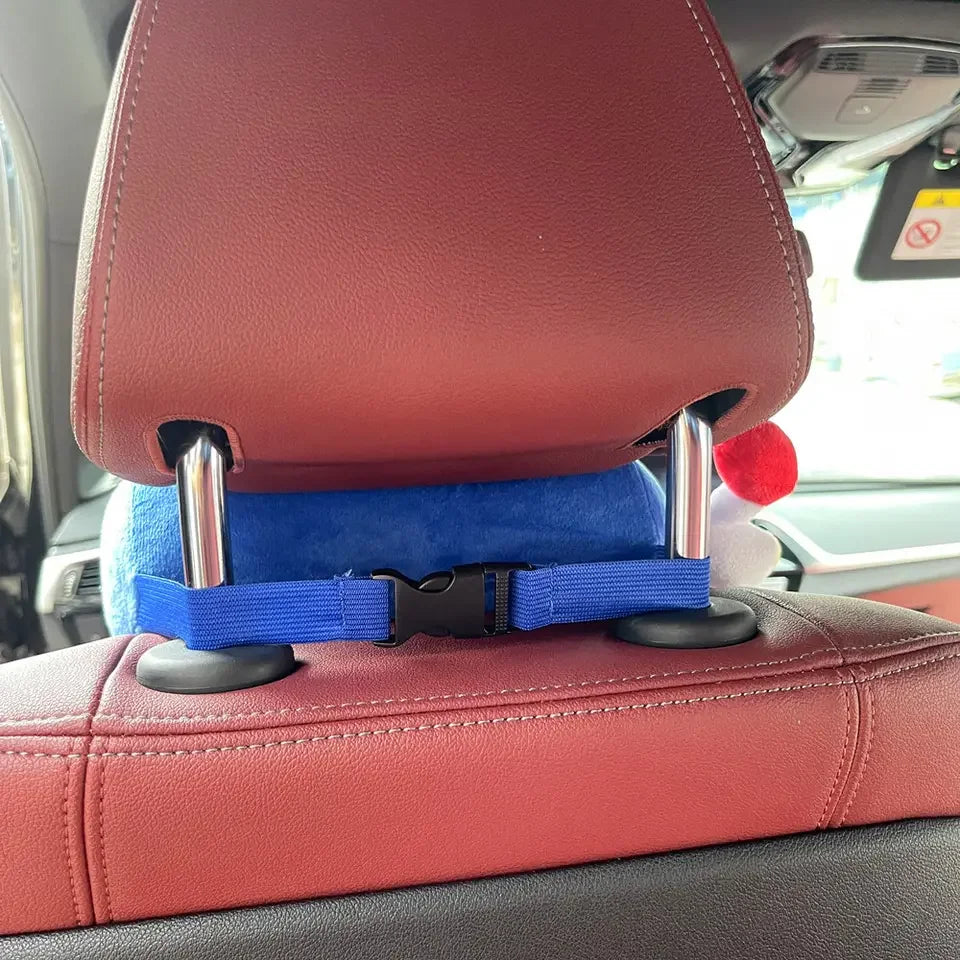 Nitrous Bottle Style Plush Car Neck Pillow and Headrest Cushion