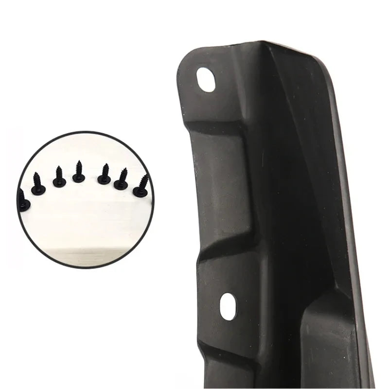 4pcs Set Car Tire Fender Universal Front Rear Wheel Mud Flaps Splash Guards MudFlaps with Screw Automobile Protector Accessories