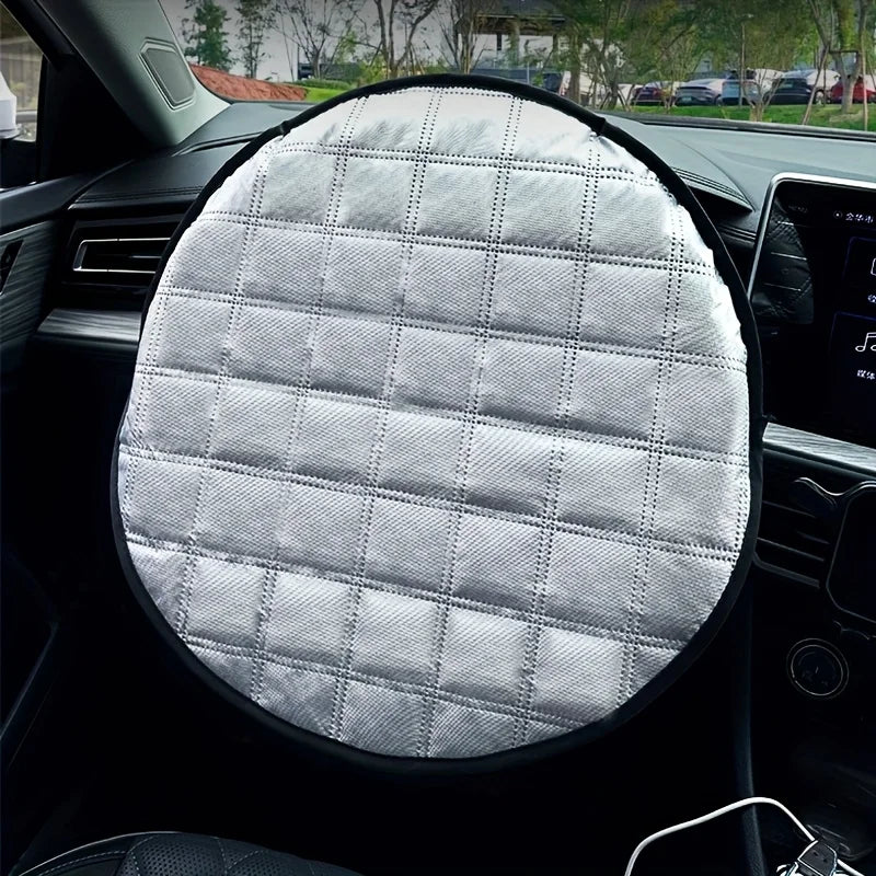 Universal Car Steering Wheel Cover with Heat Insulation and Sun Protection