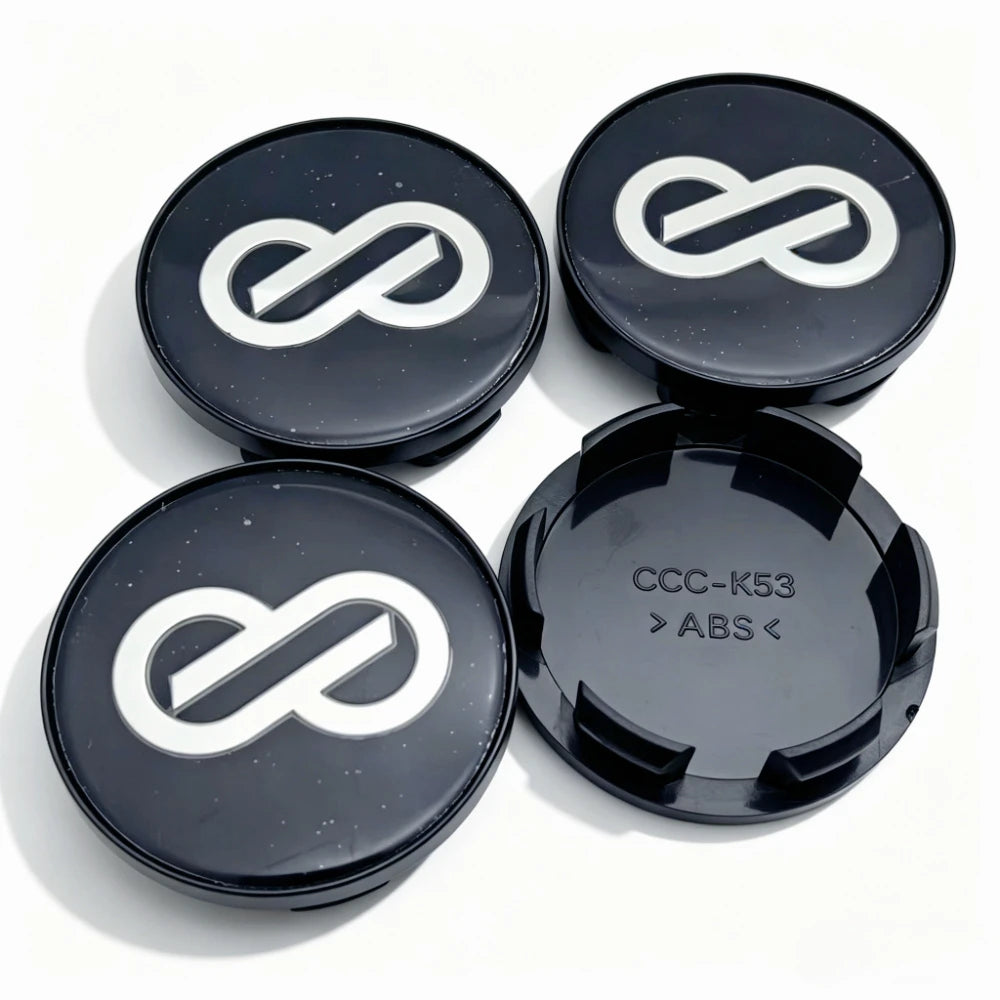 JDM ENKEI Racing Wheel Center Caps, 53mm 4-Pack - image 15