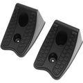Rubber Heavy Duty Wheel Chocks Easy to Carry Chock Block for Front and Back Tires for Car, Travel Trailers, RV, Truck, and ATV
