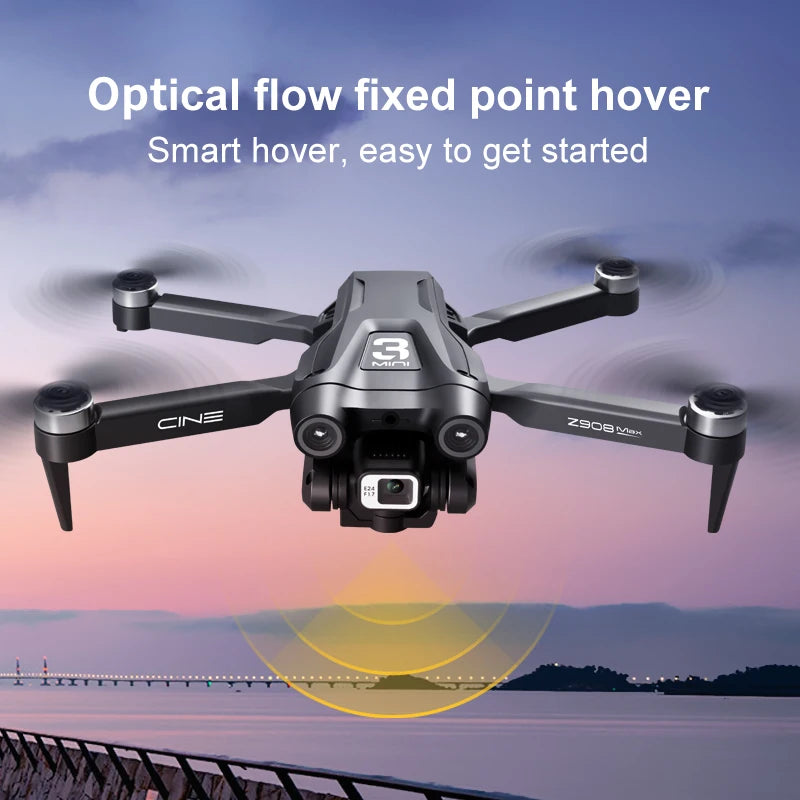Z908 Pro 4K Dual Camera FPV Drone Brushless Motor Foldable - image 5
