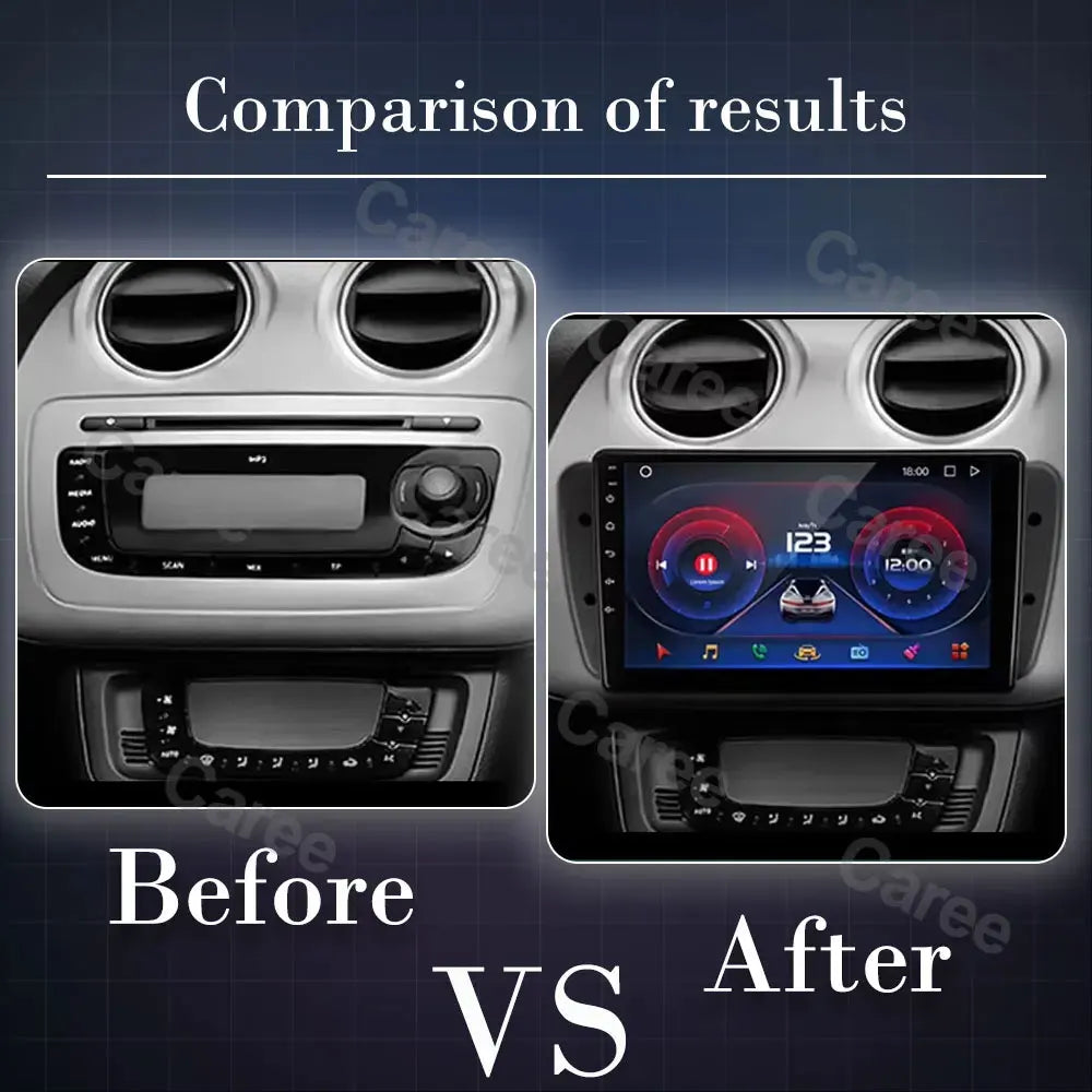 Seat Ibiza MK4 9" Car Radio with Android Auto & GPS - image 2
