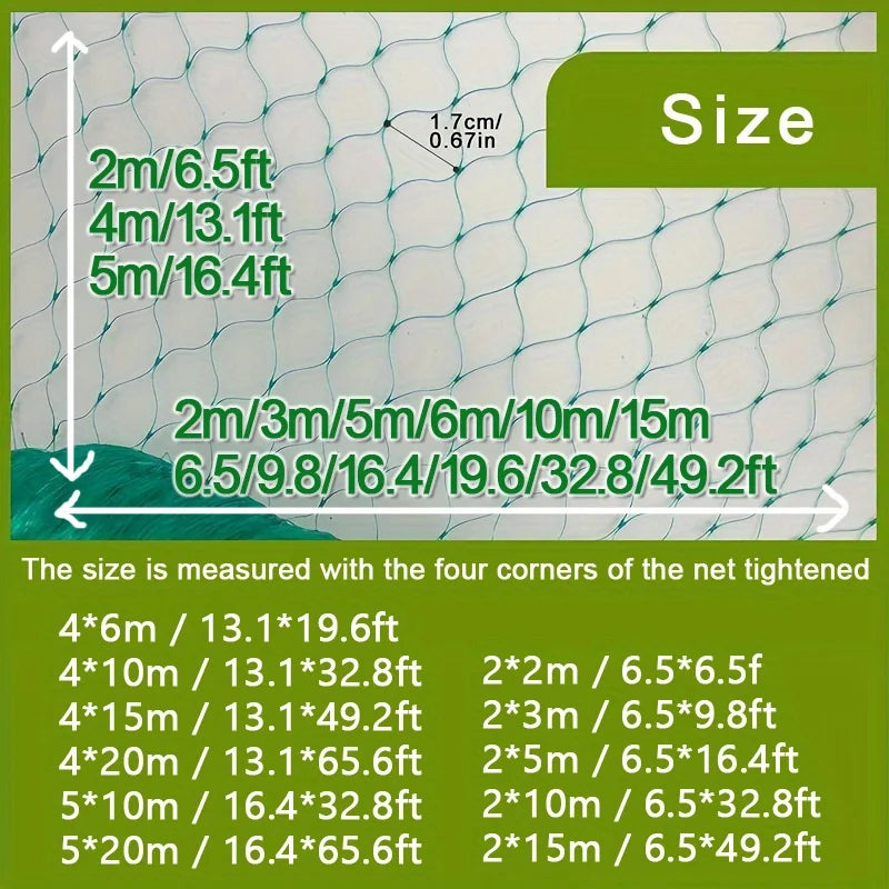 Garden Netting for Bird Protection – Vegetables & Fruit Trees