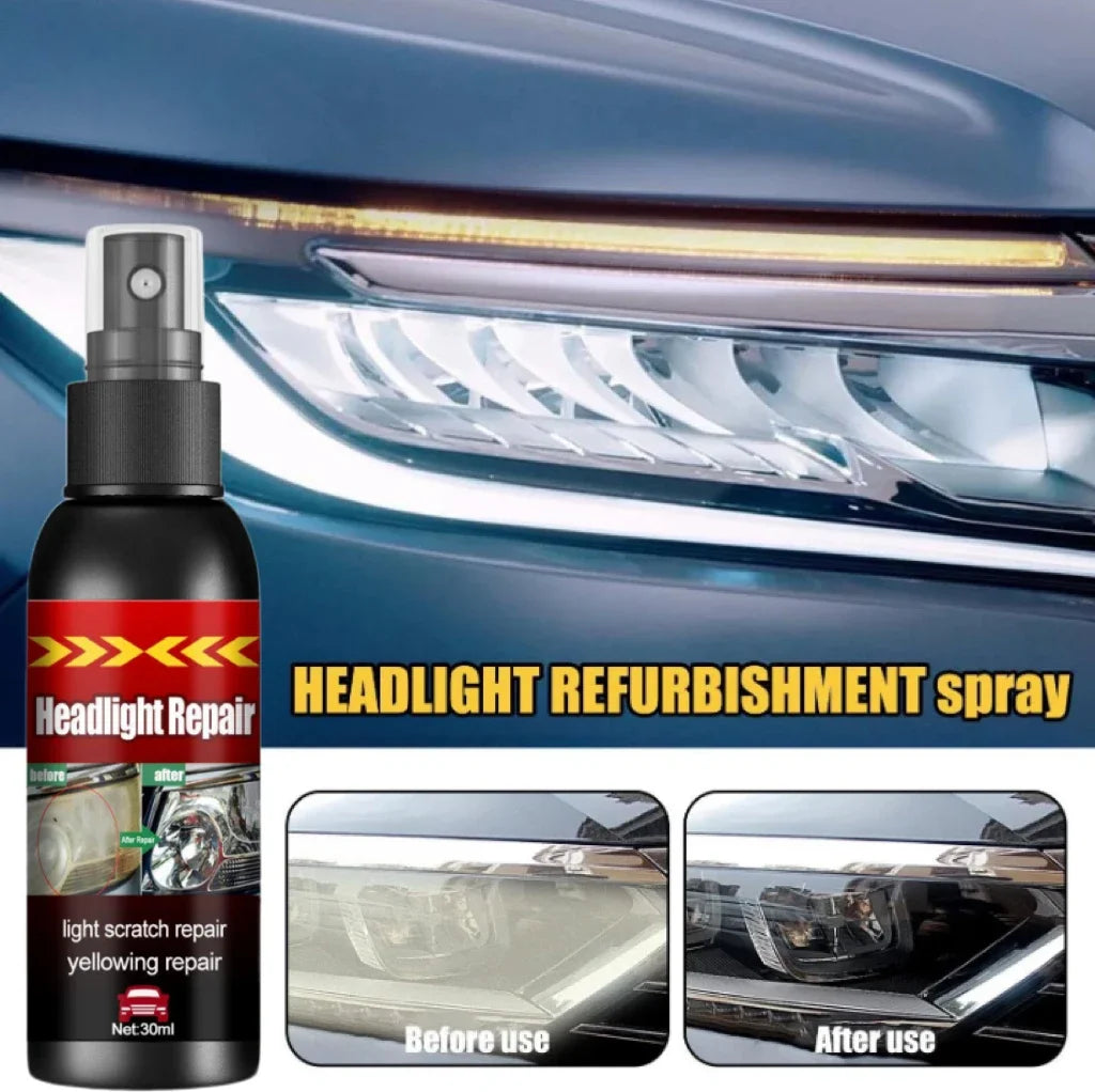 Headlight Restoration Wipes for Yellowing and Light Scratches