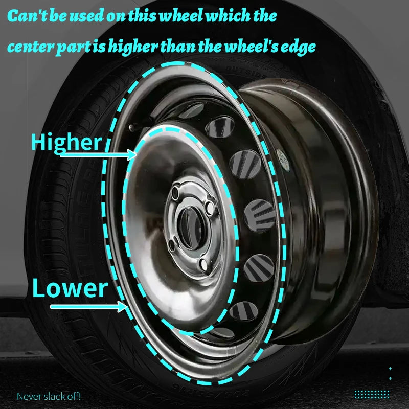 16-Inch Full Rim Wheel Covers for Steel Wheels, 4-Pack - image 3