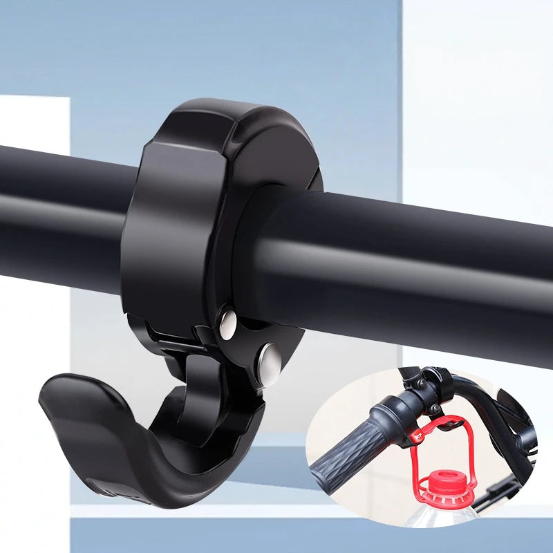 Cycling Helmet Shopping Bag Convenient Hook, No-Drill Bicycle Handlebar Hook, Multifunctional Cycling Accessory, Bicycle Mountain Bike Hook, Universal Front-Mounted No-Drill Hook for Electric Bikes, Road Bikes, and Scooters